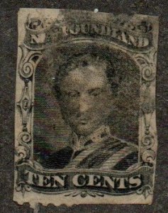 Newfoundland 27a Used. Trimmed