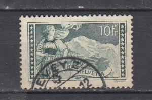 J48773 J LStamps 1914-30 switzerland  hv of set used #185 grey green view