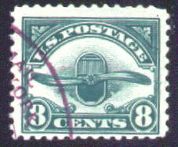 MALACK C4 F/VF+. nice purple cancel t9177