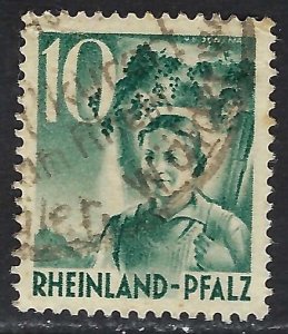 Germany Rhine Palatinate 6N34 VFU X598-1