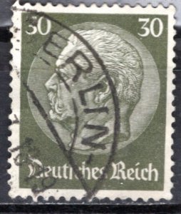 Germany; 1933: Sc. # 409: Used Wmk. 126 Single Stamp