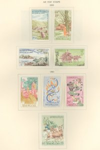 Laos #C35-42 Unused Single (Complete Set)