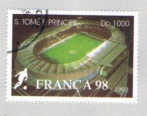 St Thomas & Prince  Used Stadium H 1997 (BP81704)