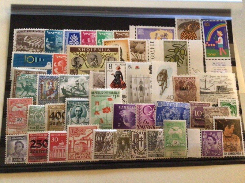 Worldwide mounted mint mixed stamps A9573