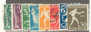 Netherlands #B25-B32 Used Single (Complete Set)