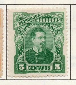 Honduras 1891 Early Issue Fine Mint Hinged 5c. 175705