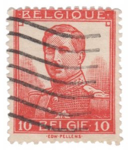 BELGIUM STAMP 1912. SCOTT # 95. USED. OVER 110 YEARS OLD STAMP. # 3