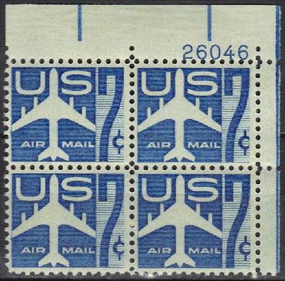 C51, PB-4 #26046U/R. \Jet Airliner\ MNH .7 cent