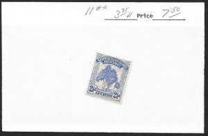 GILBERT & ELLICE ISLANDS PROTECTORATE Sc#11 Mint Very Lightly Hinged