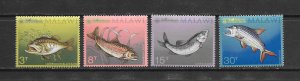 FISH - MALAWI #217-20   MNH