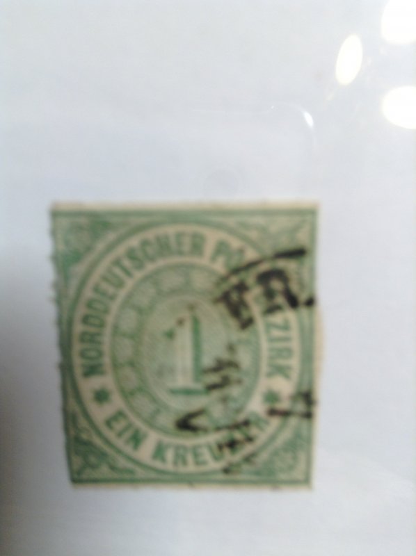 Germany  (North German Conf) SC #7  Used