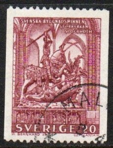 Sweden Sc #613 Used