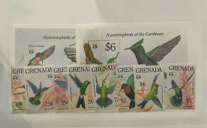 Souvenir Sheet Grenada Scott #2073-2082 set nh