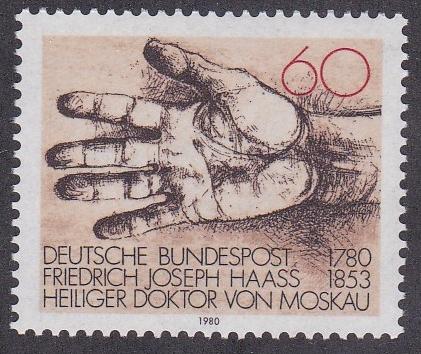 Germany # 1335, Dr. Haass - Helping Hand, NH, 1/2 Cat.