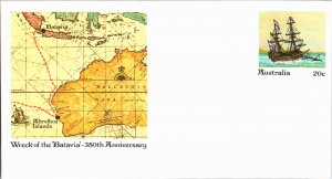 Australia, Worldwide Postal Stationary, Maps, Ships