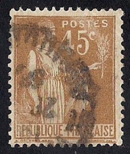France #266 45C Peace with Olive Branch Stamp used F