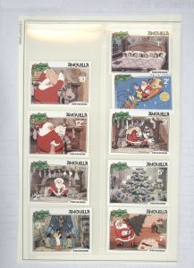 Anguilla #453-461 Mint (NH) Single (Complete Set) (Disney)