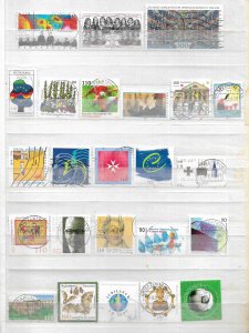Germany 100 Different Used from Years 1994-2001 C.V $99.45