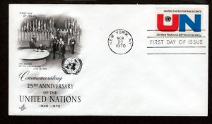 U.S. 1970 FDC United Nations!