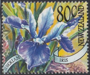 New Zealand 2001 MNH Sc 1703 80c Siberian iris