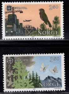 Norway Scott 892-893 MH* Europa 1986 MH* set
