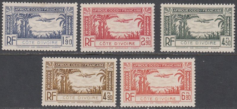 Ivory Coast C1-C5 MLH CV $3.80