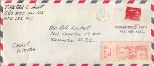 United States A.P.O.'s 8c Airliner Over Capitol 1963 Army & Air Force Postal ...