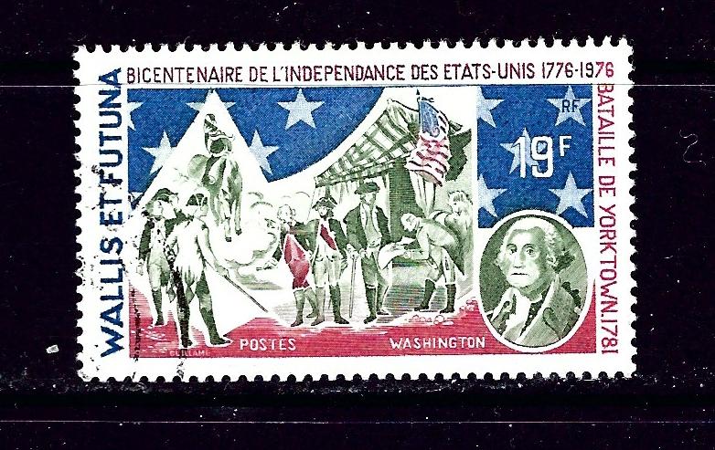 Wallis and Futuna 187 Used 1976 American Bicentennial