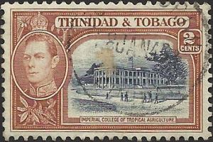 TRINIDAD AND TOAGO - #51 - Used - SCV-0.25