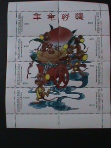 ​RUSSIA-TbIBA- YEAR OF THE WEALTHY RAT-MNH-SHEET-VF WE SHIP TO WORLD WIDE