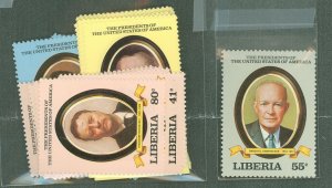 Liberia #901/942  Single (Complete Set)