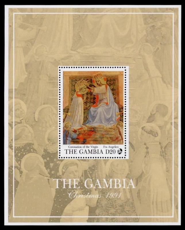 Gambia 1162-71 MNH Christmas, Art