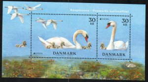 Denmark Stamp 1808  - Mute Swans