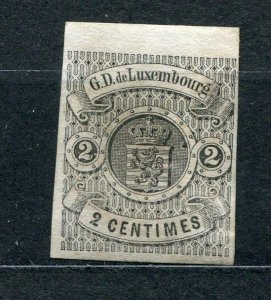 Luxembourg 1860 Sc 5 MH CV $125 l3204