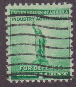 United States 899 NATIONAL DEFENSE ISSUE 1940