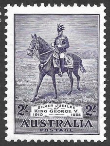 Doyle's_Stamps: 1935 XF++ Australian KGV Julibee Set Scott  #152* to #154*
