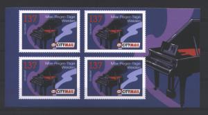 Germany CityMail Regensburg Max Reger Days, Piano MNH 2010