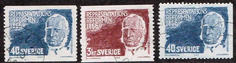 Sweden # 701 - 703 U