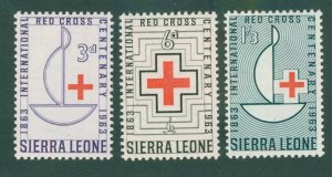 Sierra Leone 248-50 MNH BIN $1.50