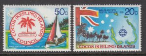 Cocos Keeling Islands 32-33 MNH VF