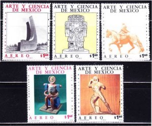 Mexico, Art and Science (SC# C527-C531) MNH SET