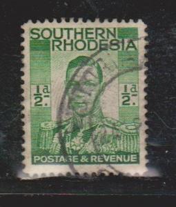 SOUTHERN RHODESIA Scott # 42 Used - King George VI