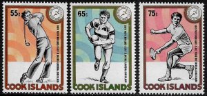 Cook Is. #880-2 MNH Set - South Pacific Mini Games - Sports
