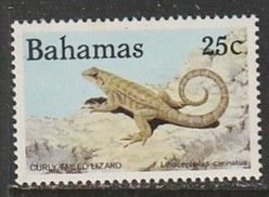 1984 Bahamas - Sc 565 - MH VF - 1 single - Curly-tailed lizard