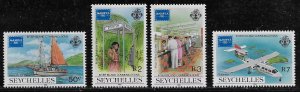 Seychelles Scott #'s 597 - 600 MNH