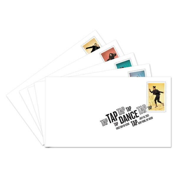 US 5609-5613 Tap Dance (set of 5) BWP FDC 2021