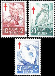 Finland Scott B135-B137