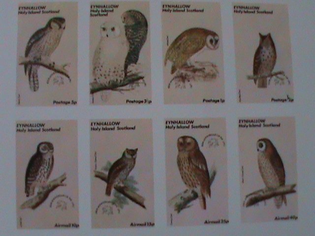 ​EYNHALLOW-LOVELY BIRDS- IMPERF-MNH S/S-VF EST $14-50% OFF PROMOTING PERIOD