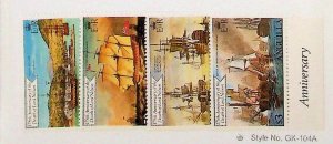 ANGUILLA Sc 429-32 NH ISSUE OF 1981 - SHIPS - Sc$11 - (FJ26)