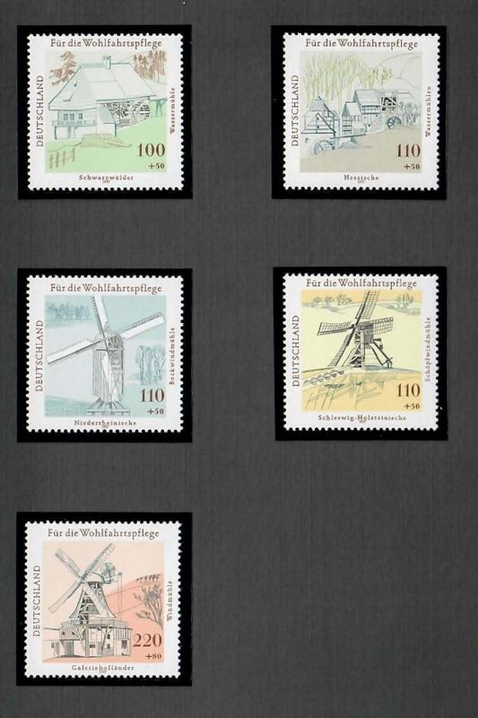 Germany; Scott 1952-1986, B809-B826; 1997 Mini-album; 20 pp;  Unused; NH